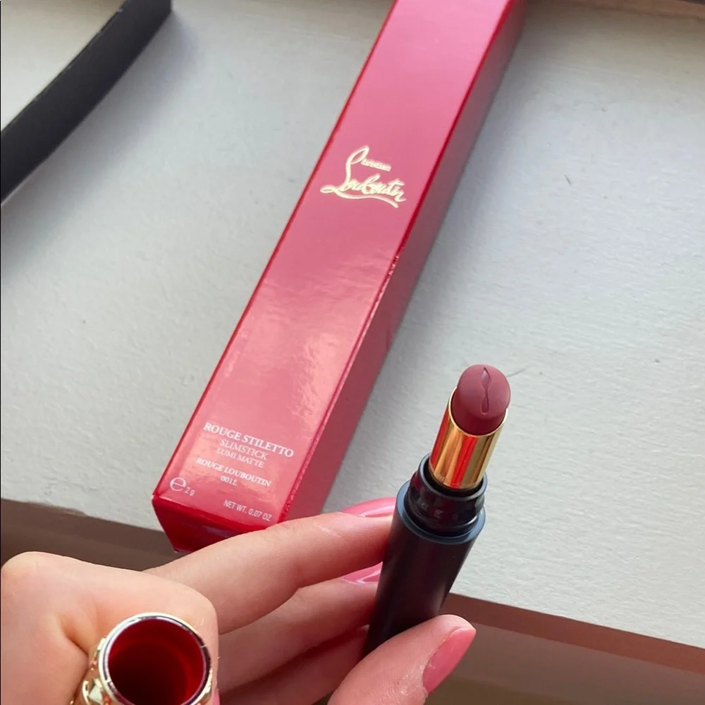 Two Christian Louboutin Rouge Stiletto Lipsticks - New in Box - Picture 2 of 5